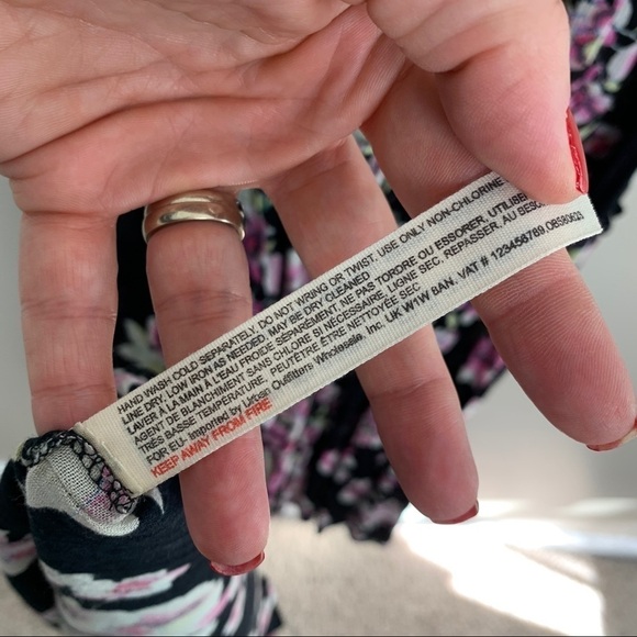 Intimately Free People Garden Party Onyx Floral Maxi Dress Size XS - Picture 2 of 10